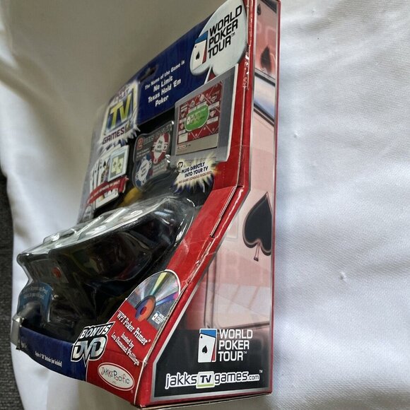 World Poker Tour Plug & Play TV Game By Jakks Pacific - Picture 8 of 10